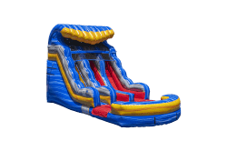 WS1447 1520Fireblast20DL20SP20Water20Slide HR 01 1746211451 15' Dual Lane Fireblast Tsunami