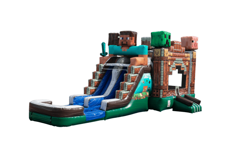 Mine Quest Bounce with Dual Slides